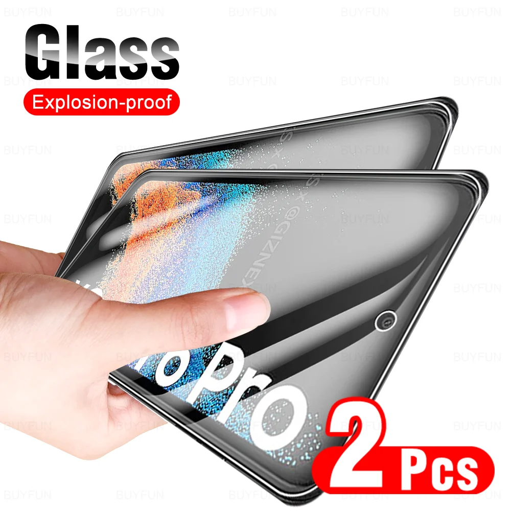 

Закаленное стекло с полным покрытием для Samsung Galaxy Xcover6 Pro, Защитная пленка для экрана 6,6 дюйма, защитная стеклянная пленка для телефона, 2 шт.