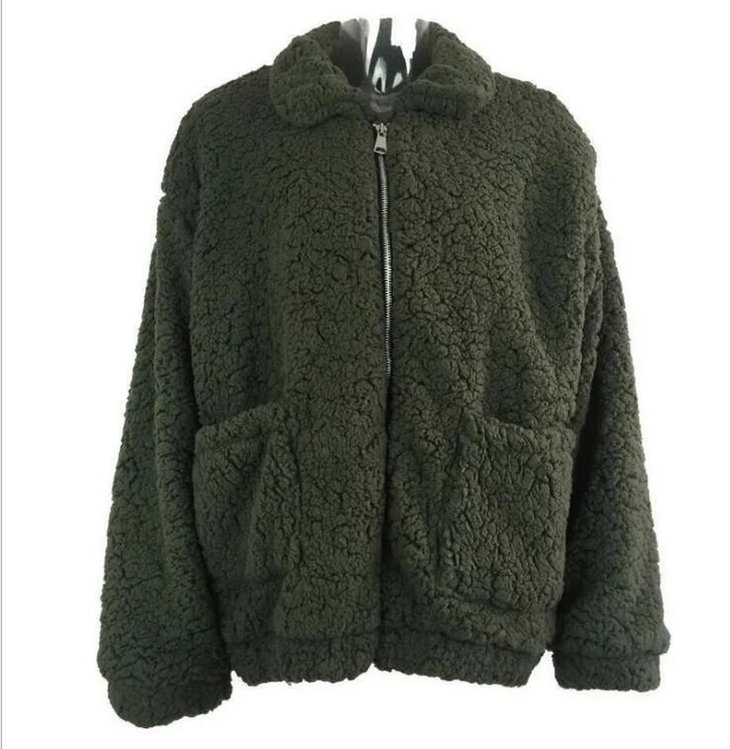 Imitation Fur Coat Womens Autumn and Winter New Plush Loose Coat Faux Fur Coat for Women