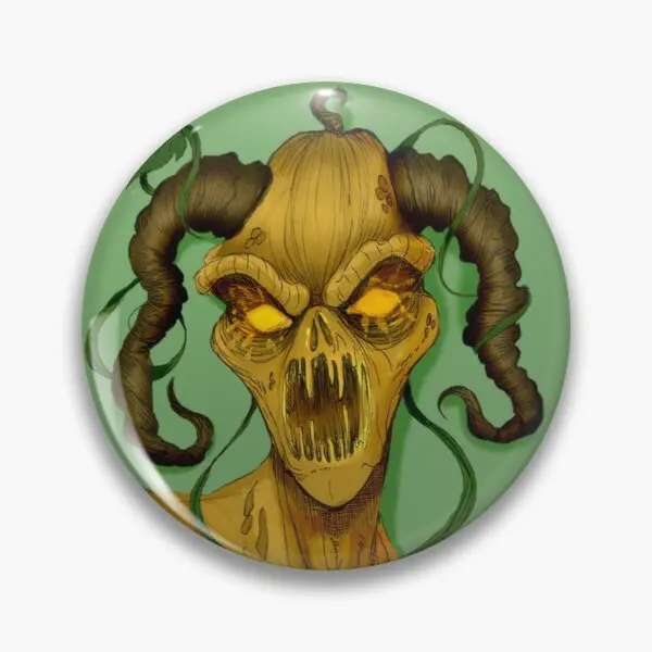 

Настраиваемая мягкая булавка в виде тыквы, демона, ювелирные изделия, булавка на лацкан, креативная Женская Брошь для влюбленных, декоратив...