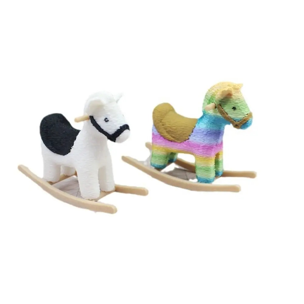 Креативный кукольный домик 1/12 мини-троянская лошадь реалистичное