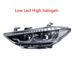 Для Hyundai фары для HUNDAI Elantra 16-19 в сборе модифицированные дневные ходовые огни