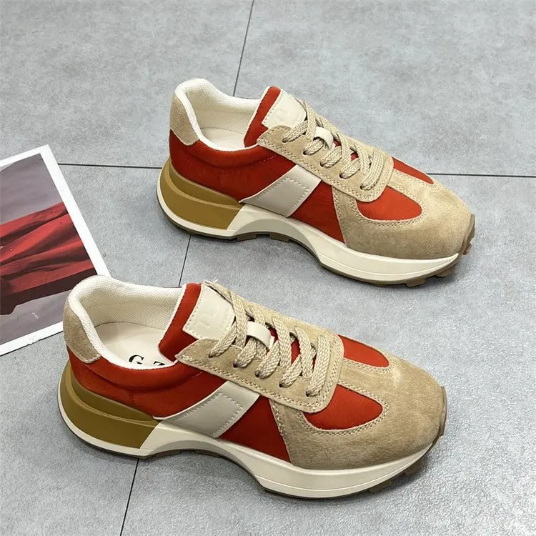 

Leisure Shoes for Women 2023 Spring and Autumn New Versatile Sports Shoes with Small Waist Comfortable Sports Casual Shoes