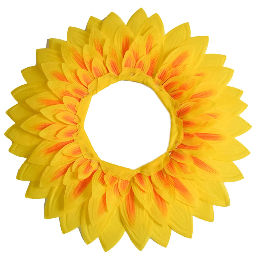 

Sunflower Headgear Sunflower Cosplay Costume Prop Bee Party Sunflower Party Favor