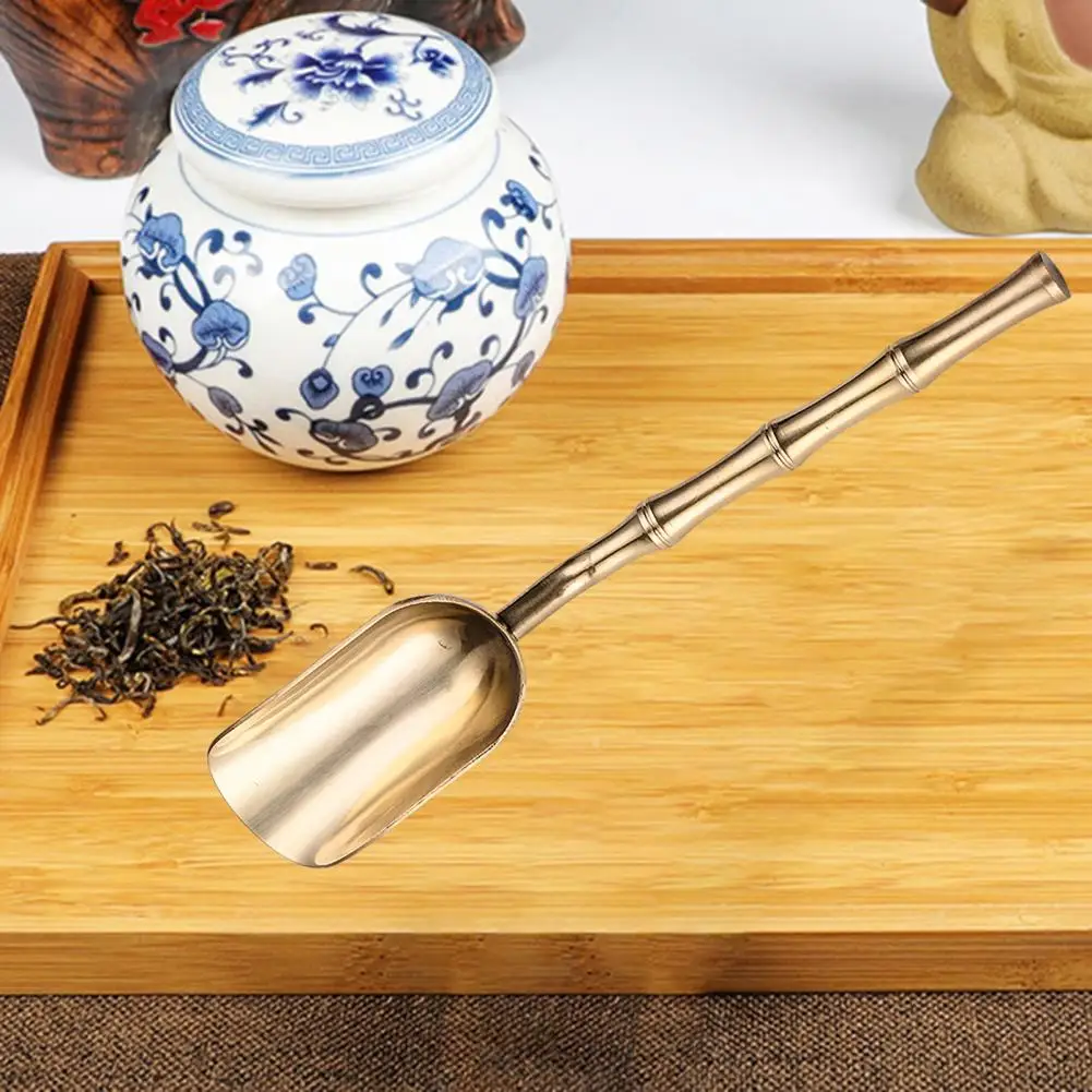 

Reusable Unbreakable Polished Deepen Teaspoon Shovel Teaware Supplies