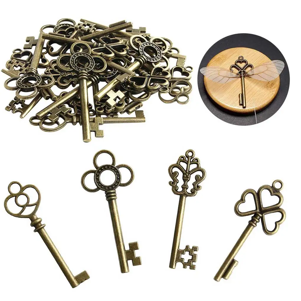 

Key Pendants Keys DIY Jewelry Making Crafting Hanging Supply Wedding