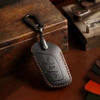 top layer leather remote car key case cover shell for parts saic roewe 750 1 8 t ei6 rx5plus ei5 mg zs ev 6 3 rx8 gs accessories