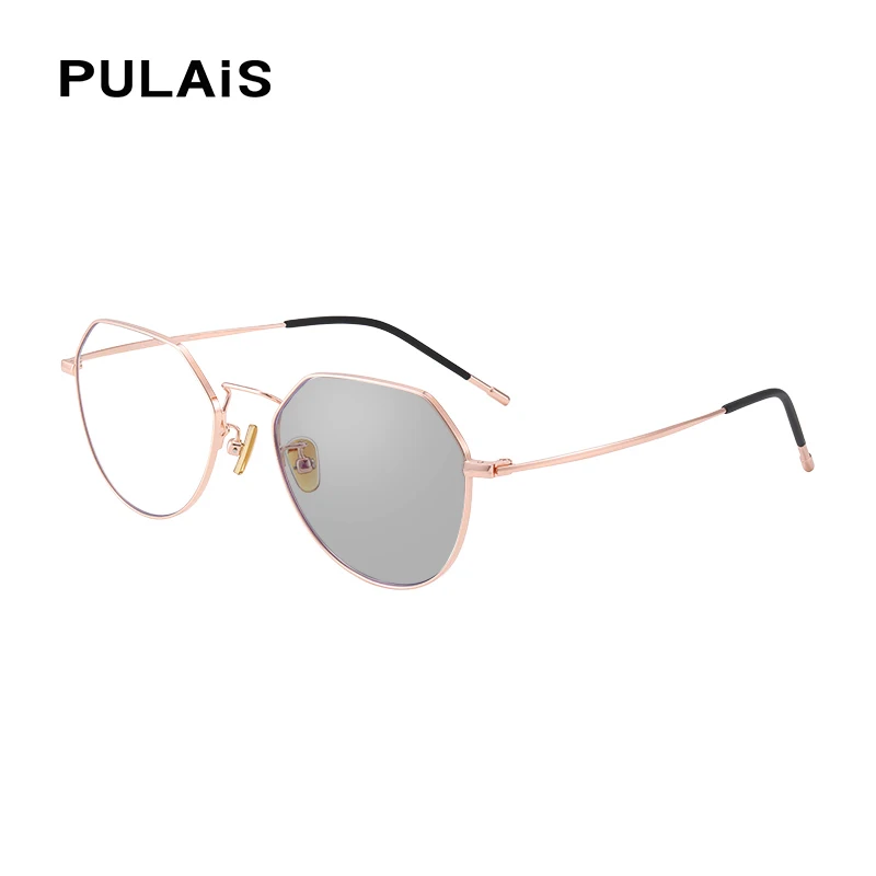 

Anti Blue Light Discoloration Glasses Female Intelligent Photosensitive Anti UV Anti Radiation Fatigue Computer Flat Light Gogg