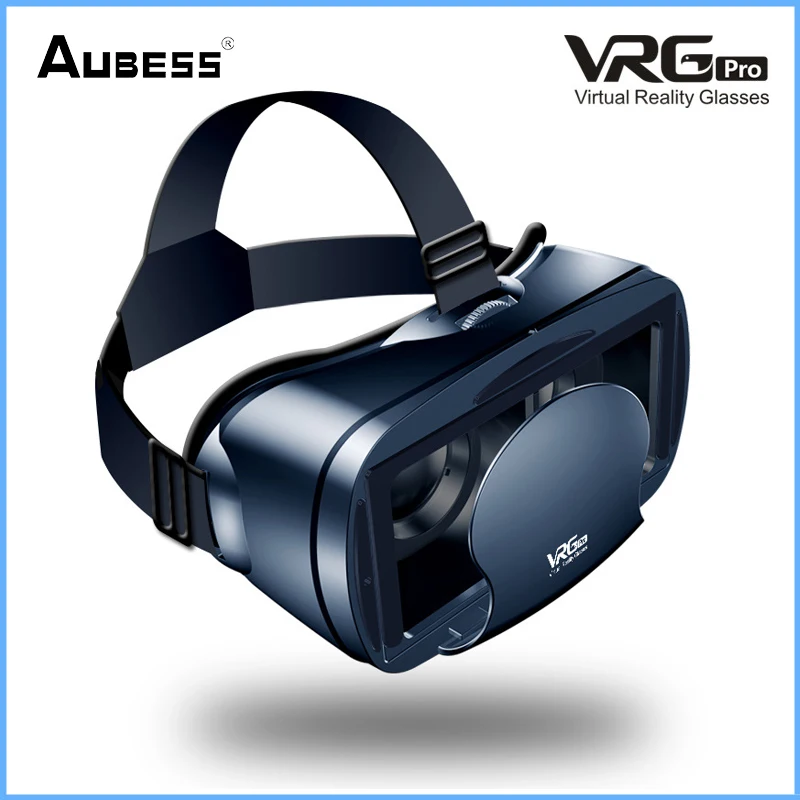 

Гарнитура виртуальной реальности 3D VR, умные очки, шлем для смартфонов, мобильный телефон, линзы 7 дюймов, бинокль с контроллерами