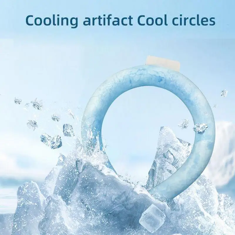 Шейный кулер портативное охлаждающее кольцо для шеи улицы