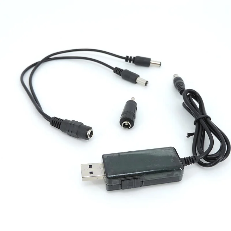 5 5x2 1 3 мм USB повышающая линия постоянного тока 9 в 12 В 8 контактов конвертер кабеля