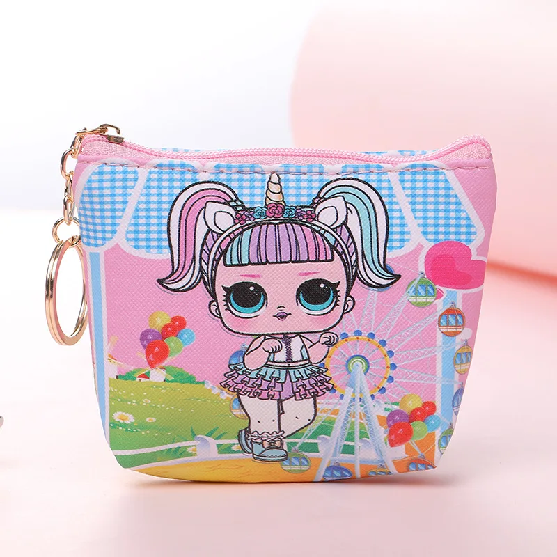 

LOL Doll Little Girl Coin Purse Gifts Fashion Figure Cartoon Cute Mini Bag