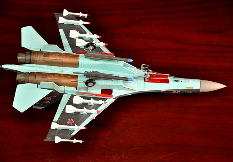 32-длинный военный энтузиаст # 1:72 Россия ВВС современная имитация самолета SU-35