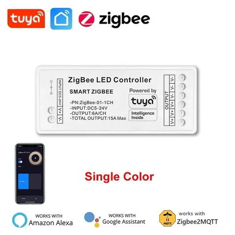 Tuya Zigbee RGB контроллер светодиодной ленты