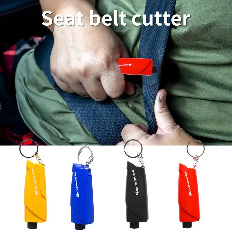 

Car Window Breaker Portable Car Safety Tool 2-in-1 Seat Belt Cutter Emergency Escape Tool For Automotive Incidental Accidents