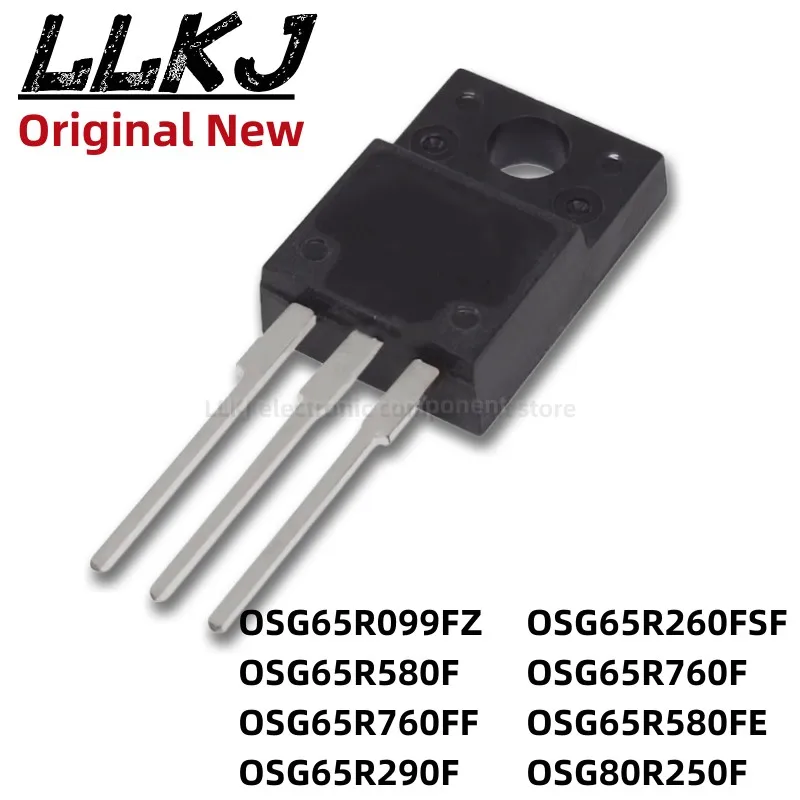 1 шт. OSG65R099FZ OSG65R580F OSG65R760FF OSG65R290F OSG65R260FSF OSG65R760F OSG65R580FE OSG80R250F TO-220F MOS полевой транзистор