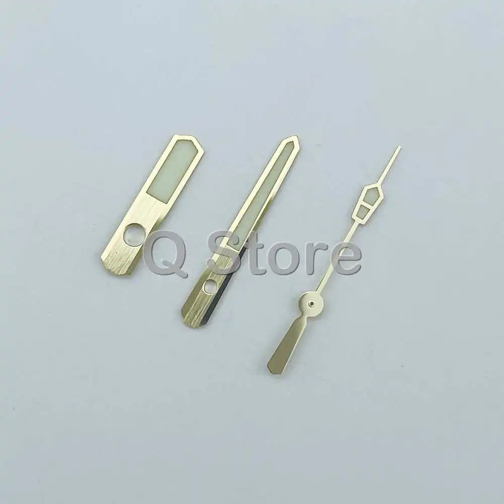 Oceanic MM300 Master Watch Pointer Set Conversion для 4R35 4R36 NH35A HN36A NH38 Caliber C3 Superluminova SKX SRP Желтое Золото