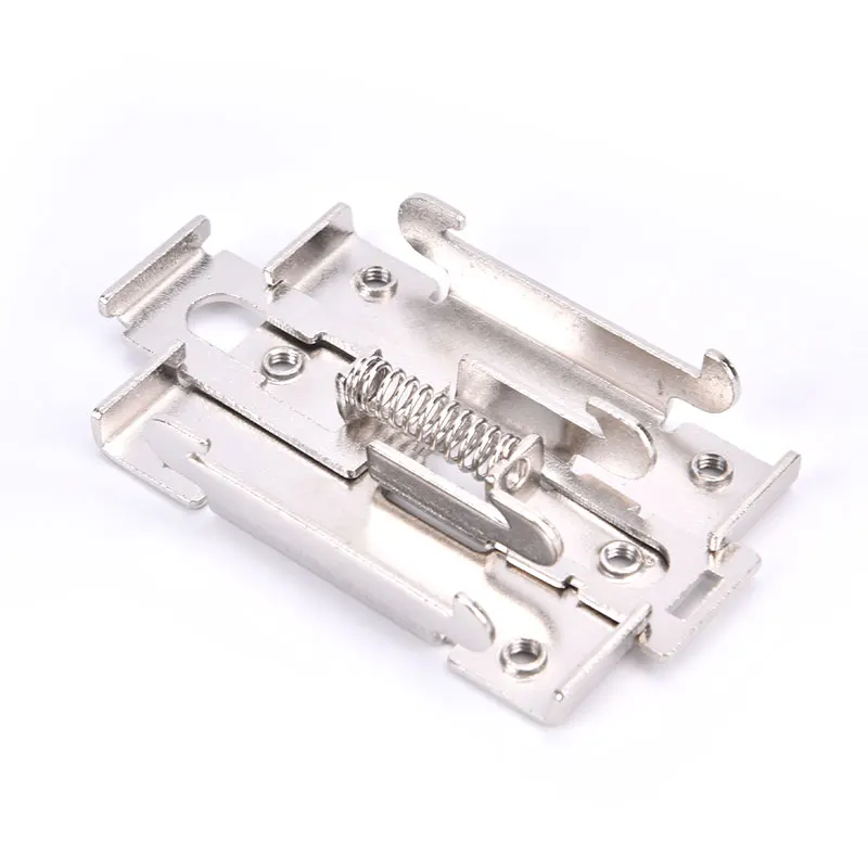 

1pcs Single Phase SSR 35MM DIN Rail Fixed Solid State Relay Clip Clamp