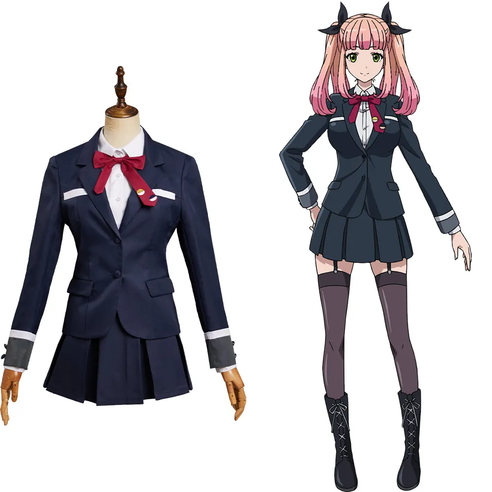 

Anime Friend Game Maria Mizuse Cosplay Costume School Uniform Dress Outfits Halloween Carnival Suit