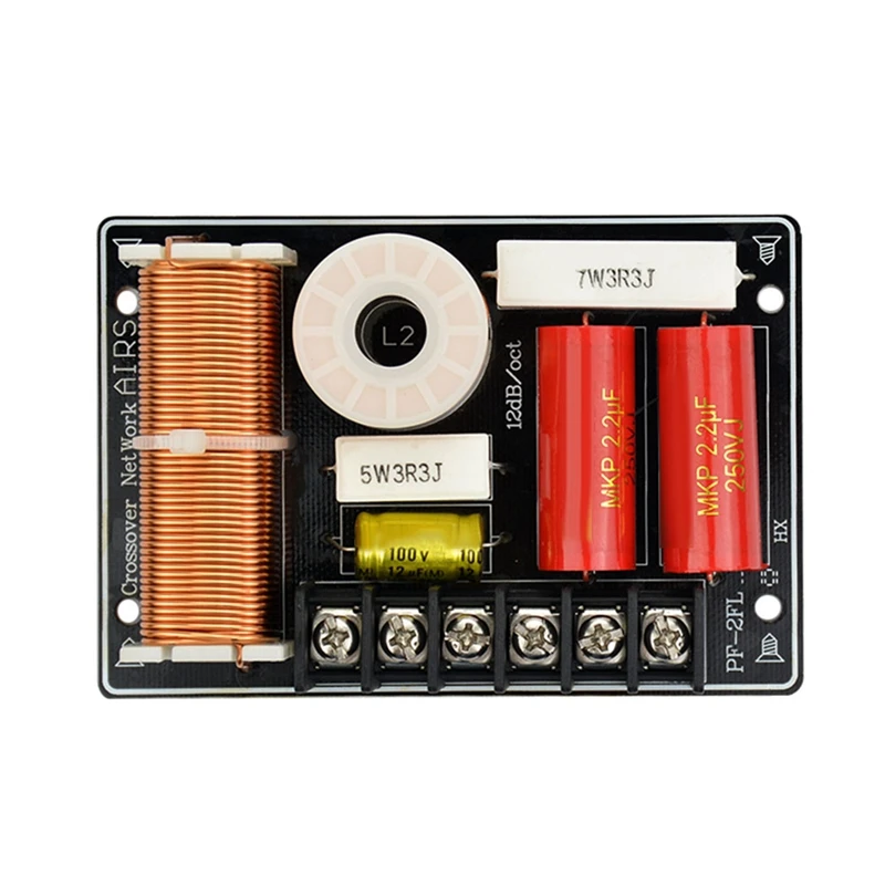 

Bass Treble Two Ways Crossover Audio Divider 200W Speakers Frequency Divider Filter For Amplifier Home Theater
