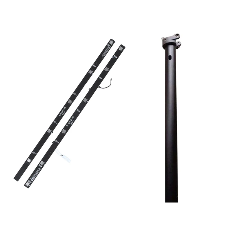 

1 Pcs Battery Protection Board Battery System Repair Board-Side Panel & 1 Pcs Pole Stand Rod And Base Spare Parts