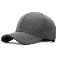 2022 mesh baseball cap for men women summer thin high quality breathable solid quick dry snapback sun hats dad trucker sunscreen