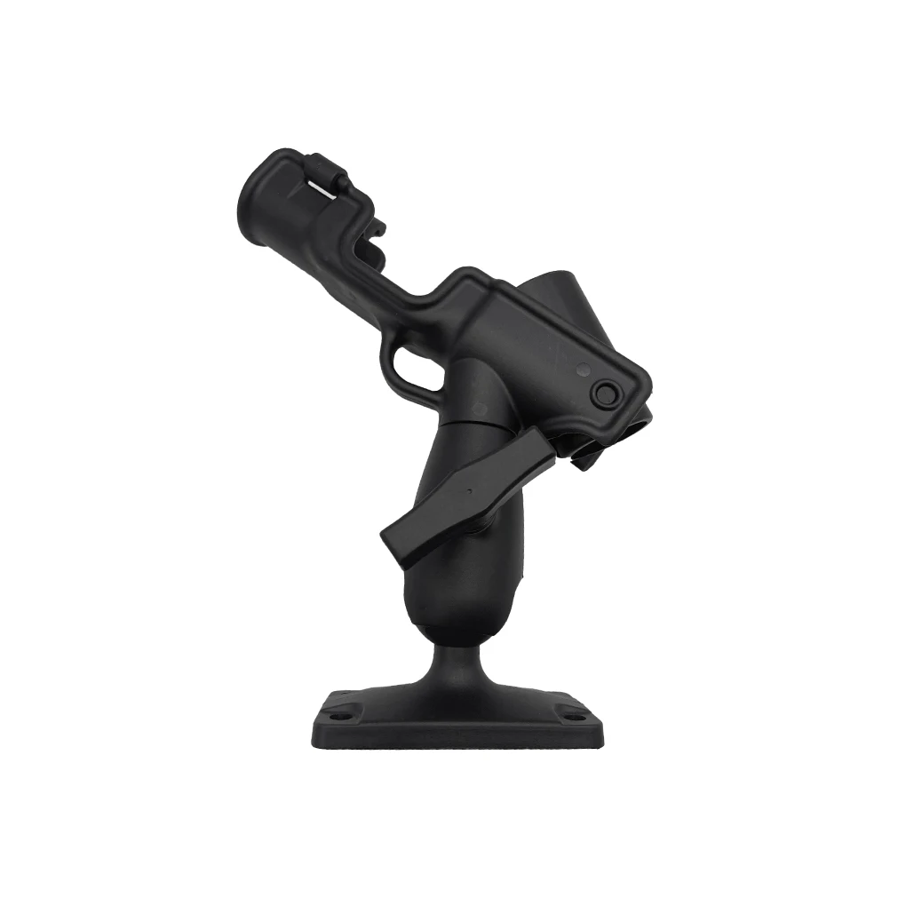 

Kayak Fishing Rod Holder Adjustment Canoes Yacht Track Mount Pole Bracket Rotation Rack Accessories for Rowing Rafting