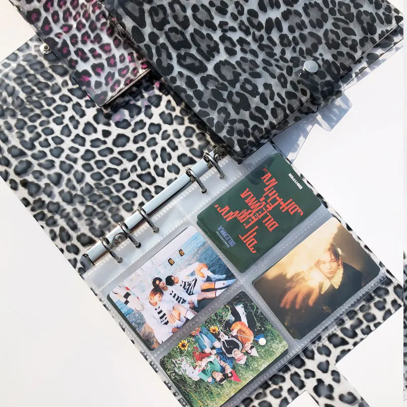 

Pockets PVC Portable Photo Album Jelly Color Album for Mini Instax & Name Card 7s 8 25 50s Album de Photos