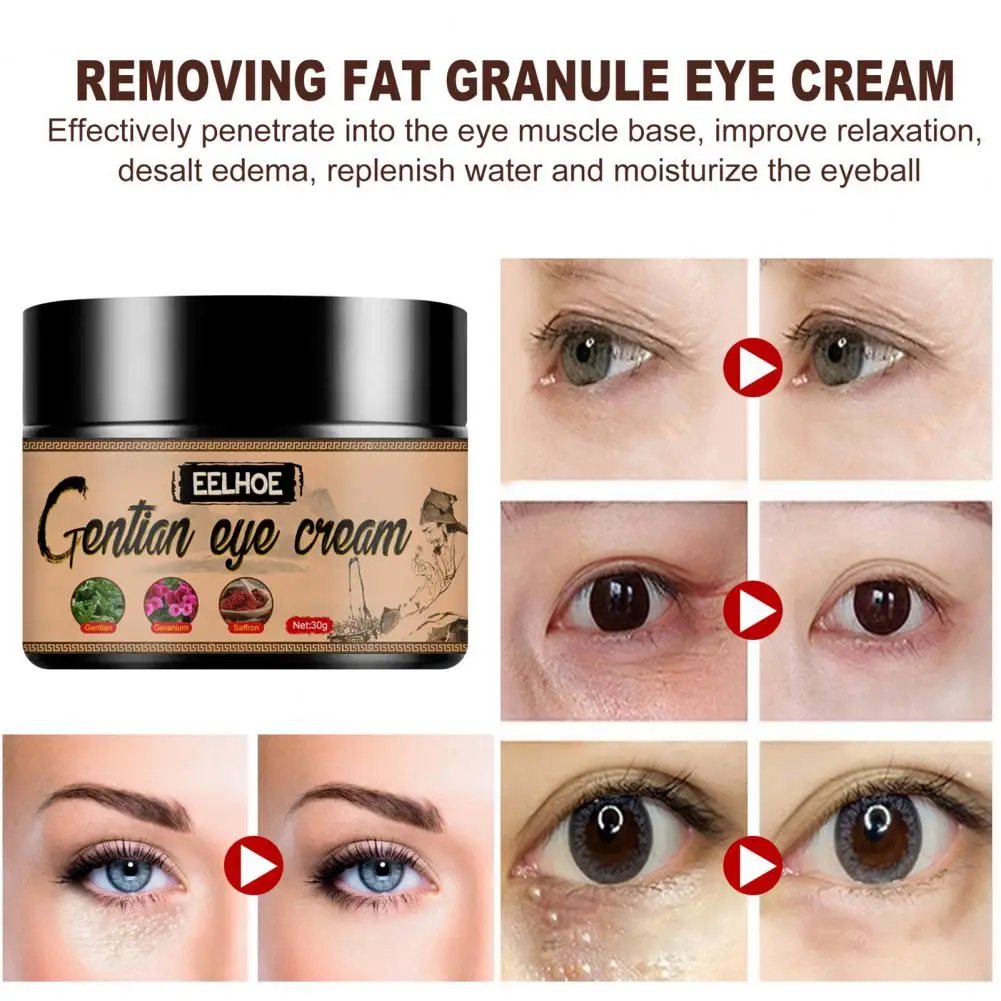 

30g Eye Bag Cream Fashion Wide Application Non-Greasy No-Puffy Perfecting Eye Cream for Female Firming Eye Gel Eye Cream