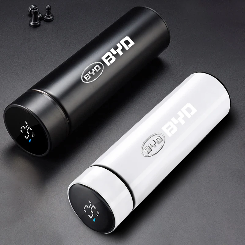 

Car Intelligent Thermos Cup Touch Display Temperature Stainless Steel for BYD all Model S6 S7 S8 F3 F6 F0 M6 G3 G5 G7 E6 L3