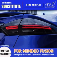 AKD Tail Lamp for Ford Mondeo LED Tail Light 2013-2016 Fusion Tail Lights Rear Fog Brake Turn Signal Automotive Accessories