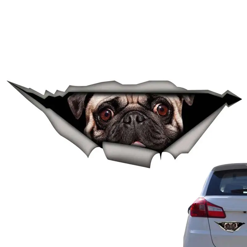 

Глаза глаз Украшение Наклейка 3D Стайлинг автомобиля забавные глаза собаки глаз наклейка на автомобиль