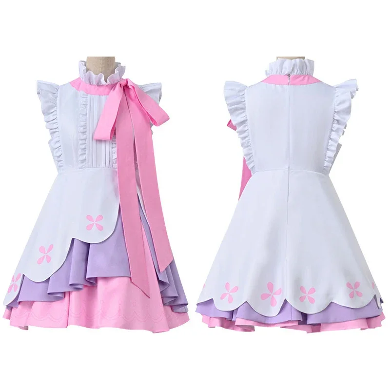 Аниме Vocaloid Miku Косплей Рапунцель Страна Чудес миди платье наряды для начинающих