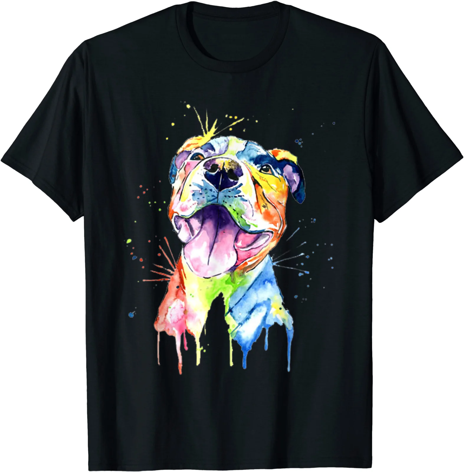 

Pitbull Artistic Funny Pibble Cute Sweet Gift Birthday T-Shirt
