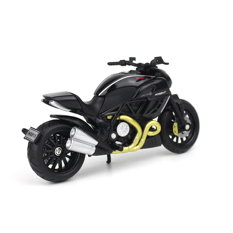 Модель мотоцикла 1:18 игрушечный автомобиль тяговый внедорожник имитация