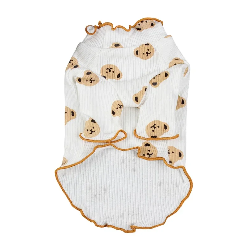 

Весенне-осенняя футболка для собак, пижама, костюм для кошек и щенков, футболка для чихуахуа, йорка, померанского мальтиса, одежда для маленьких собак, одежда для домашних животных