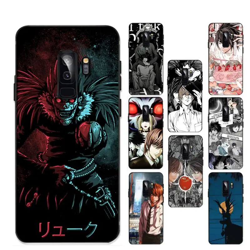 

FHNBLJ Death Note Phone Case for Samsung A51 A30s A52 A71 A12 for Huawei Honor 10i for OPPO vivo Y11 cover