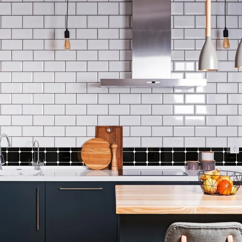 Самоклеящиеся обои с мраморной рамкой декоративная пленка для кухни и ванной 5 м