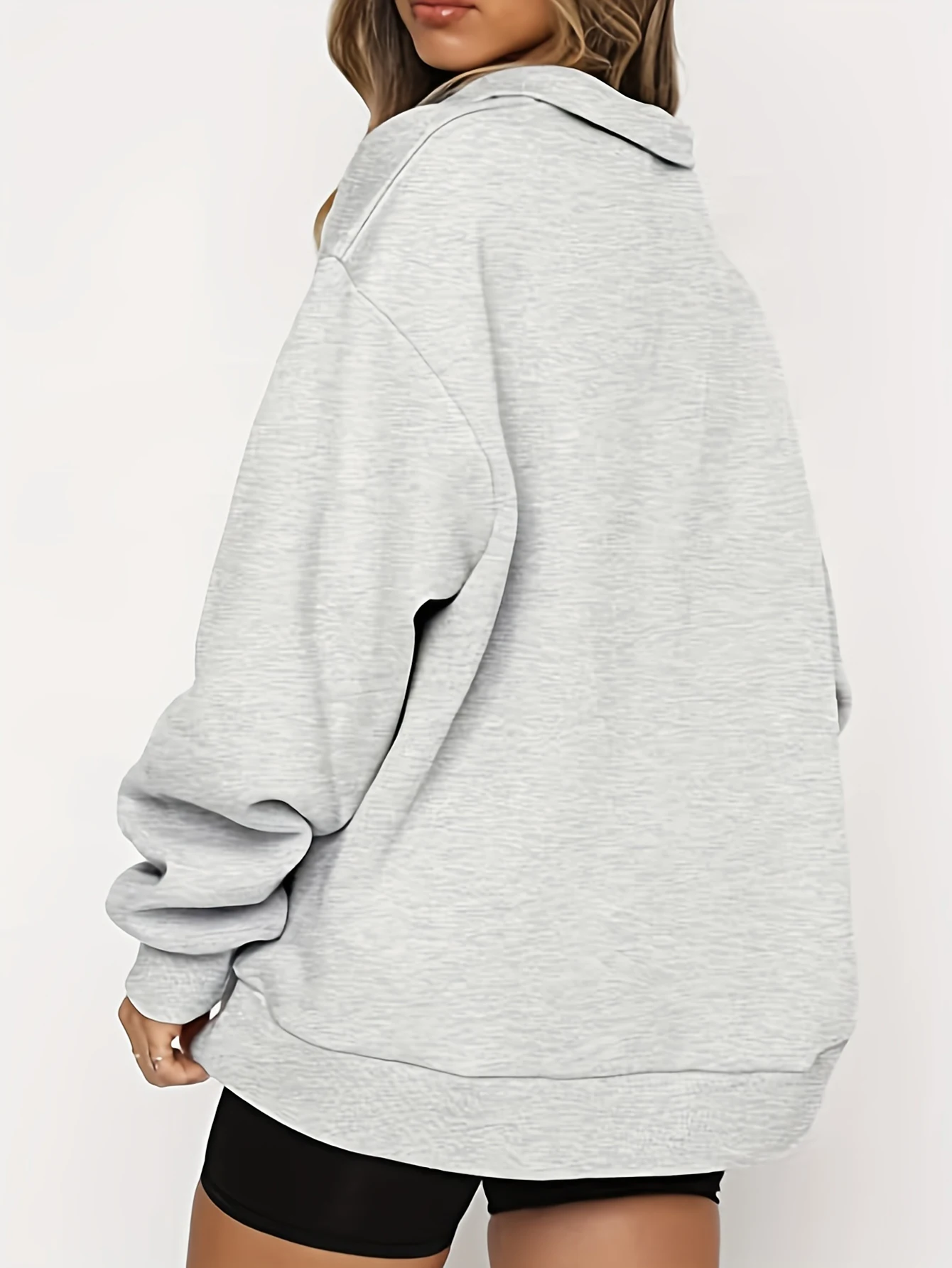 Женский Теплый свитшот на весну утром вечером теплый женский топ в дождливый