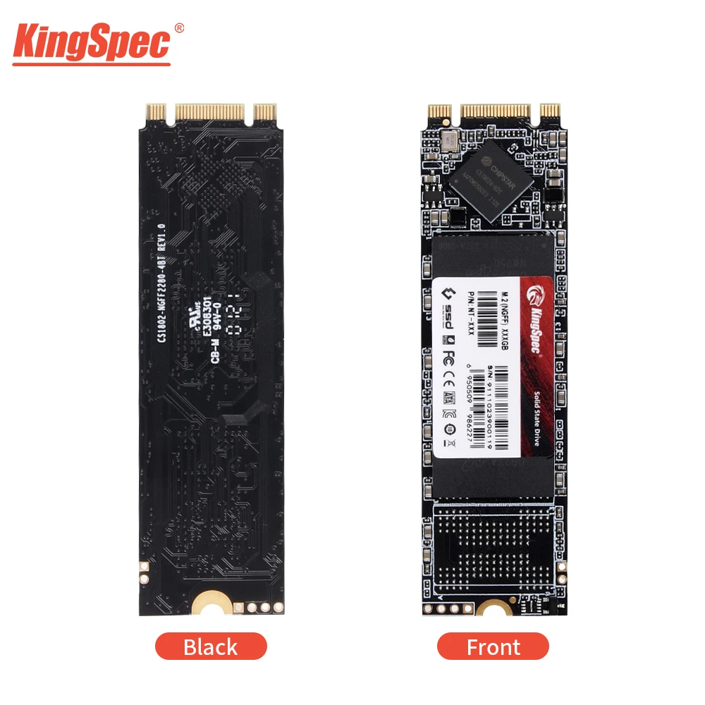 

KingSpec M2 2280 SSD M.2 SATA 128gb 256 gb 512gb 1TB HDD 120g 240g NGFF SSD 2280mm 2TB HDD disco duro for Desktop Laptop Xiaomi