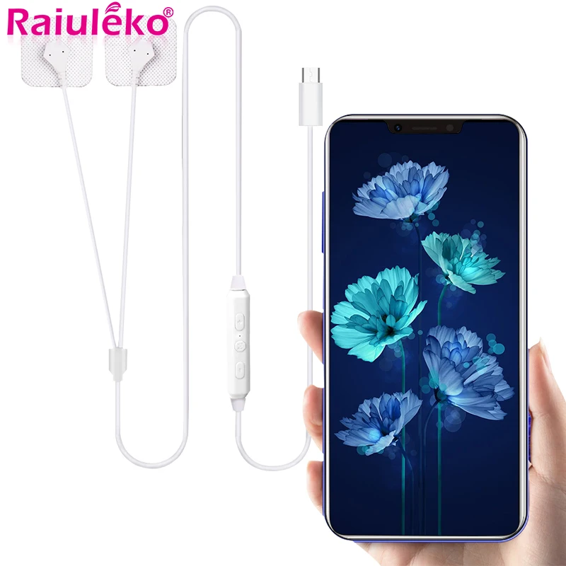 

Десятки массажер для тела EMS мышечный Стимулятор телефонной связью иглоукалывание сзади на шее, физиотерапия машина терапия электрические ...