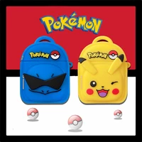 new anime pokemon for airpods pro case cartoon backpack bluetooth wireless headphone case for airpods 1 2 silicone cover