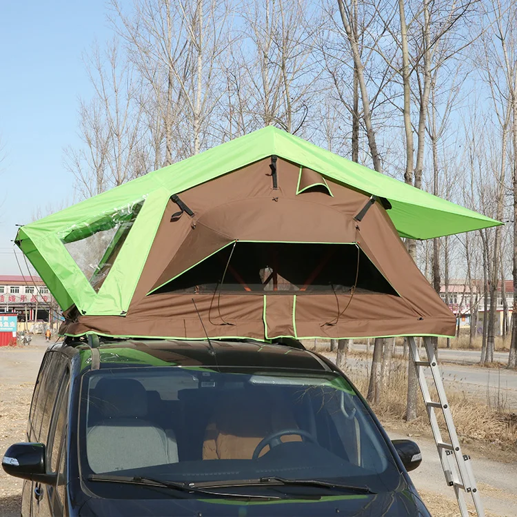 

Unistrengh Big size 3-4 person rooftop tent aluminum roof top outdoor camping car tent for sale