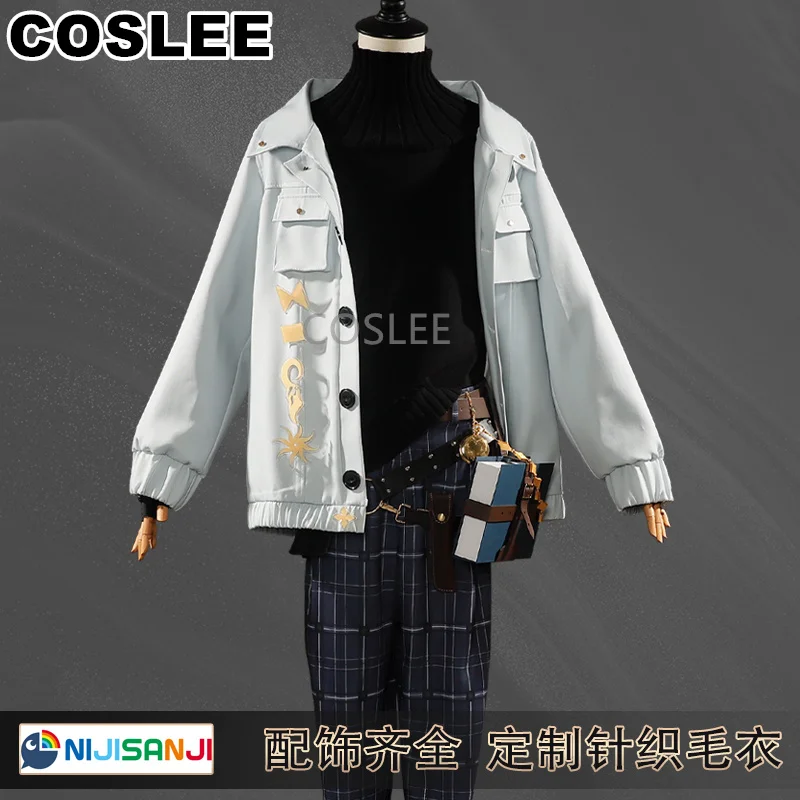 

COSLEE Vtuber Luxiem Ike Eveland Cosplay Costume YouTube NIJISANJI New Clothing Uniform Halloween Party Outfit For Men S-XXL 202