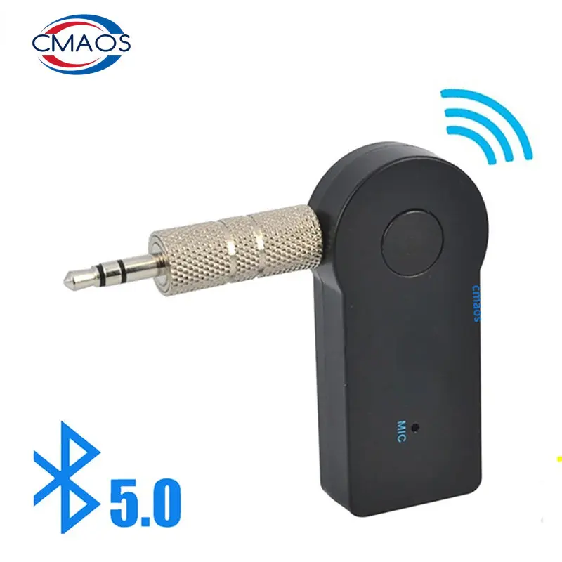 

2 in 1 Wireless Bluetooth 5.0 Receiver Transmitter Adapter 3.5mm Jack For Car Music Audio Aux A2dp Headphone Reciever Handsfree