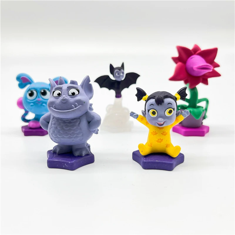 3 шт. Прямая поставка настоящая мультяшная фигурка монстра вампира семьи Vampirina из