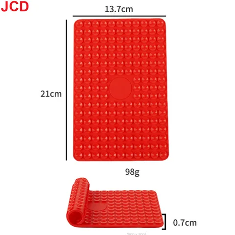 Силиконовая присоска, двухсторонняя для планшетного ПК, приспособление на присоске, клейкая силиконовая резиновая присоска для фиксации кронштейна