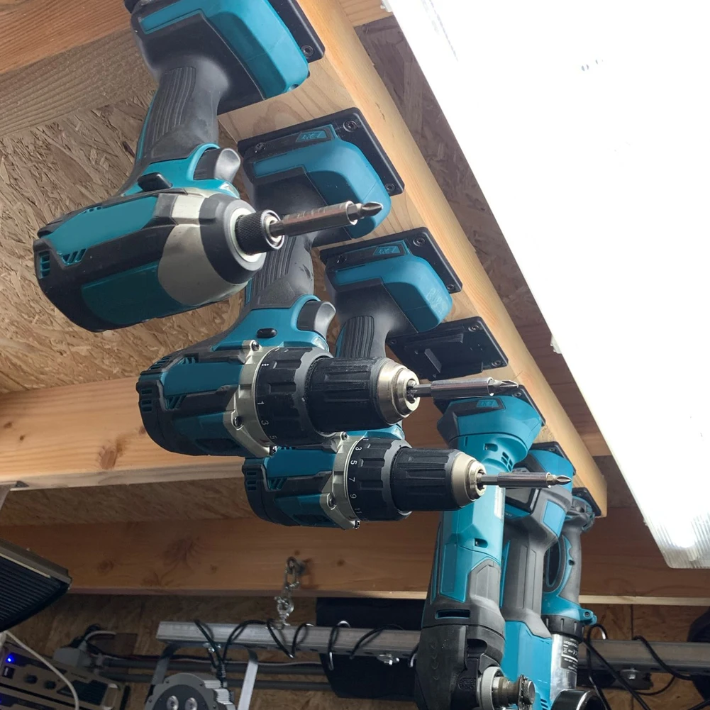 Держатель для аккумулятора Makita/Bosch настенный кронштейн аккумуляторной дрели 18 в