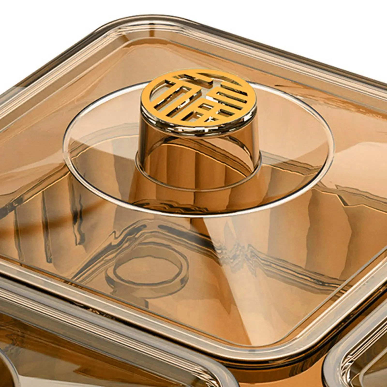 Портативный контейнер для закусок Tarleka Многофункциональная тарелка хранения