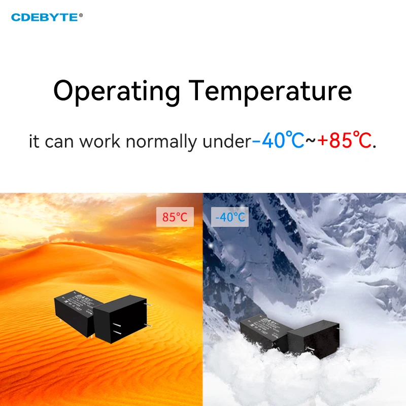 5PCS AC-DC Buck Power Supply Module Small Size Ultra Low Power Consumption CDEBYTE AM11-12W05V Shell Protection Power Module