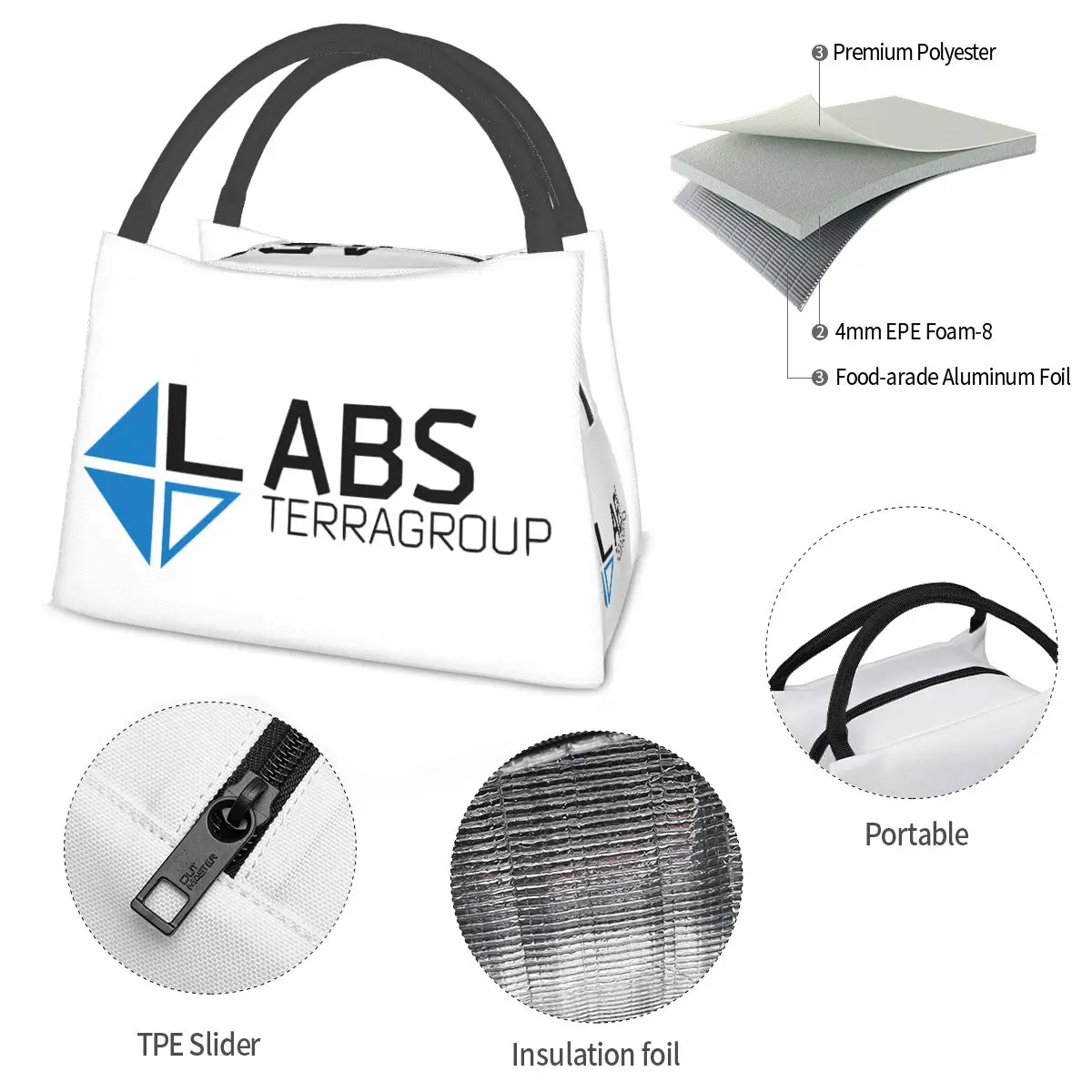 TerraGroup Labs Icon Escape From Tarkov Сумки для обеда Изолированная коробка бенто пикника